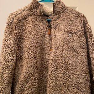 Southern Shirt Sherpa Pullover